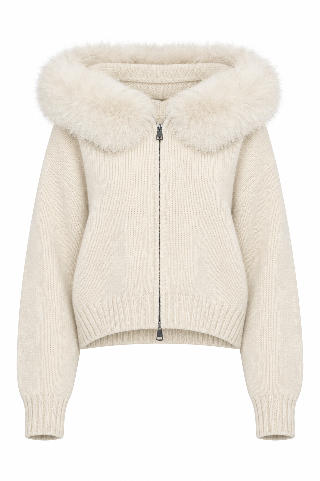 Lou Knit Cardigan - Gray