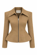 Solenè Faux Suede Jacket
