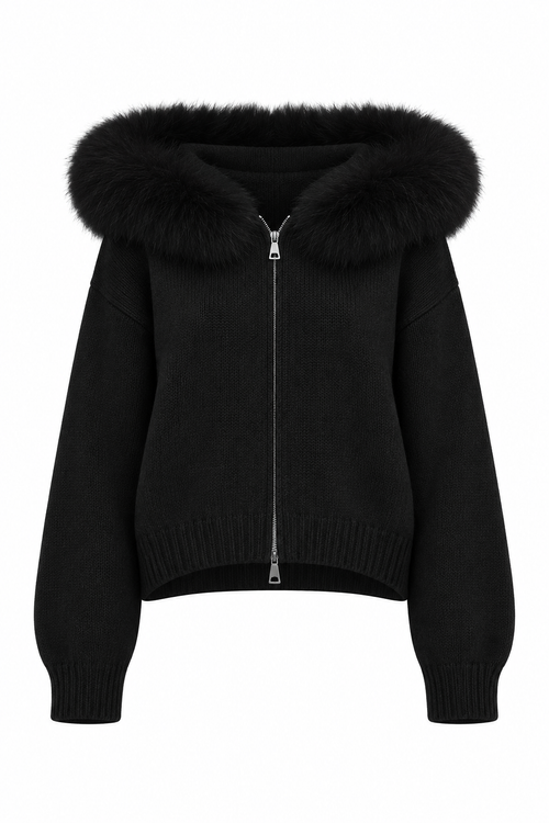 Lou Knit Cardigan - Gray